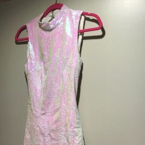 Sequin mini dress